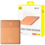 پاوربانک بیسوس مدل BASEUS BLADE2 P10063801733-00 12000mAh نارنجی مخصوص لپ تاپ