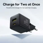 شارژر کلگی بیسوس مدل BASEUS P10111608113-00 مشکی