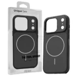قاب اپل مدل UNIQUE IPHONE 17Pro مشکی