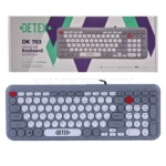 کیبورد سیم دار دتکس پلاس مدل DETEX+ DK 703