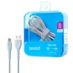 کابل تایپ سی بیاند مدل BEYOND TYPE-C BUC-401 طوسی