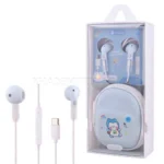 هندزفری سیم دار پرووان مدل PROONE PHF3917 فانتزی آبی