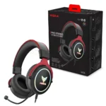 هدست بی سیم گیمینگ هیسکا مدل HISKA GHR-05 مشکی