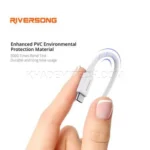 کابل تایپ سی ریورسانگ مدل RIVERSONG Beta09 CT85 1M