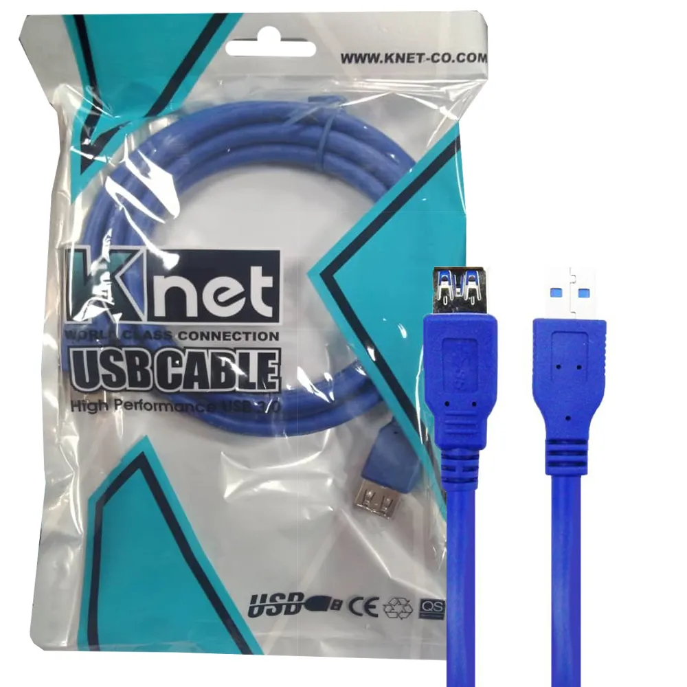 c37703535e5d3921dac9c9396c936494ffa5d726d7a7cf00e47702e4f1f5d053.webp کابل افزایش KNET K-CUE20015 1.5M USB 3.0