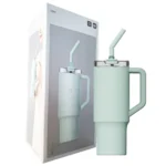 ماگ استیل نی دار شیائومی مدل XIAOMI MJXGB01RM MIJIA 1L سبز