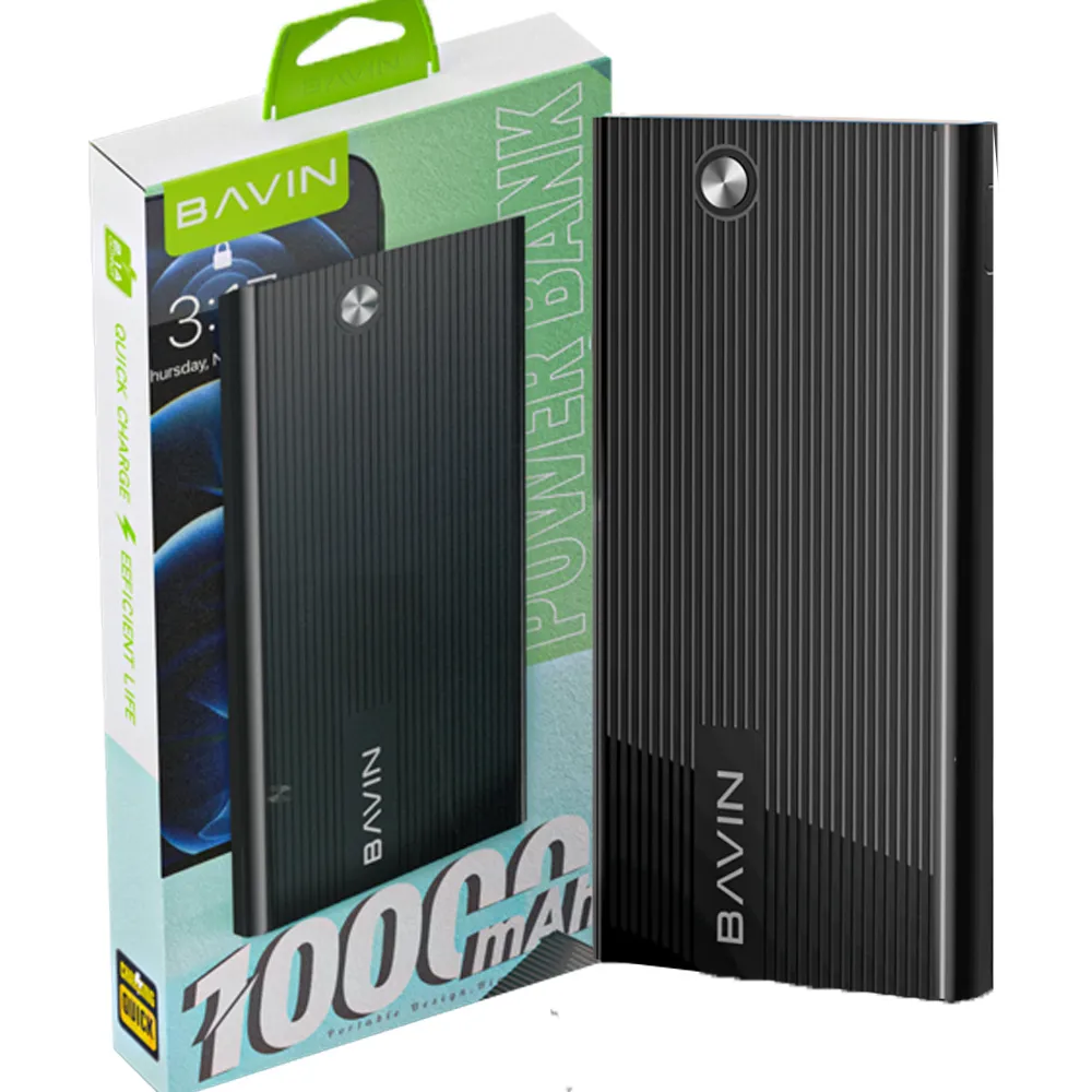 c3bcc94bed7f10793ad46078f3c3edd90540fe2b0e5b918c8cb69ffb33cf1f66.webp پاوربانکPC050-10Kمشکی BAVIN