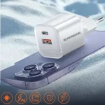 شارژر کلگی ریورسانگ مدل RIVERSONG SafeKub D6 AD28 سفید