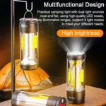 چراغ آویزی شارژی مدل CAMPING LAMPS JS-L01