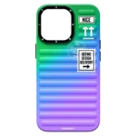 قاب اپل AURORA ORIGINAL IPHONE 15 سبز بنفش YoungKit