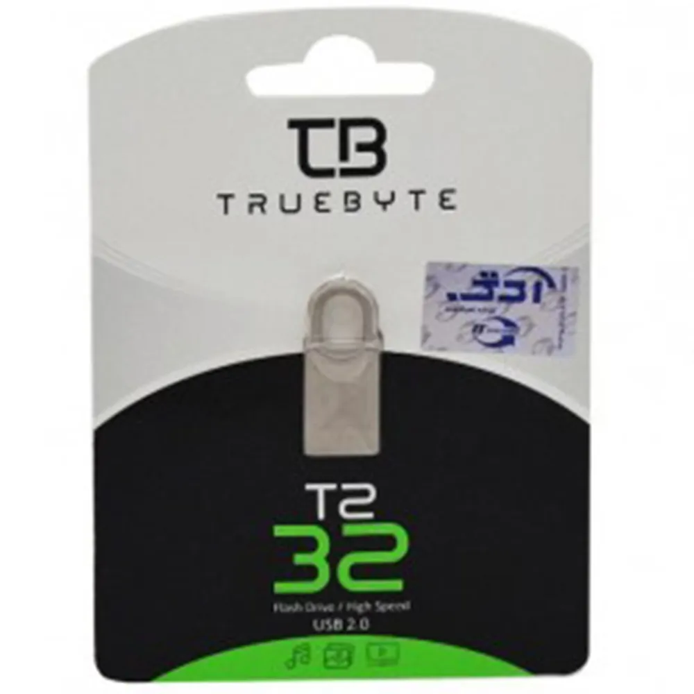 c4ba0049073a4ab719e30aec2e0531f1a844b0da064d192559e9062af3d0d610.webp فلش TRUEBYTE T2 32G گارانتی مادام العمر