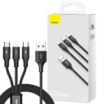 کابل بیسوس BASEUS CAJS000001 3IN1