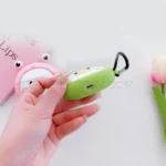 کاور ایرپاد سیلیکونی FROG PINK مدل AirPod 1/2