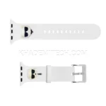 بند ساعت اپل کارلاگرفیلد مدل KarlLagerfeld 38 Up to 41 سفید