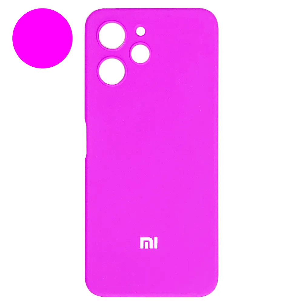 c735171c1482f9be9fb4453a10bd4c7ad38ef2674afc7d12426a74db301f201d.webp قاب REDMI 12 XIAOMI سرخابی Silicon ORGINAL