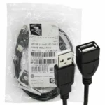 کابل افزایش اچ پی مدل HP USB 1.8M + دفترچه دار