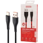 کابل تایپ شوش مدل SHOOSH SH117C TYPE-C مشکی