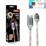 کابل موکسوم MOXOM KH-68 LED MICRO سفید