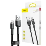 کابل پاوربانک بیسوس مدل BASEUS CATKLF-AG1 TYPE-C گارانتی سورین