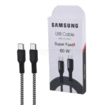 کابل تایپ سی سامسونگ مدل SAMSUNG USB-C to USB-C 60W کنفی