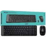 کیبورد و ماوس بی سیم مدل LOGITECH MK220
