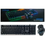 کیبوردوماوس گیمینگ کینگ استار KingStarKBM255G