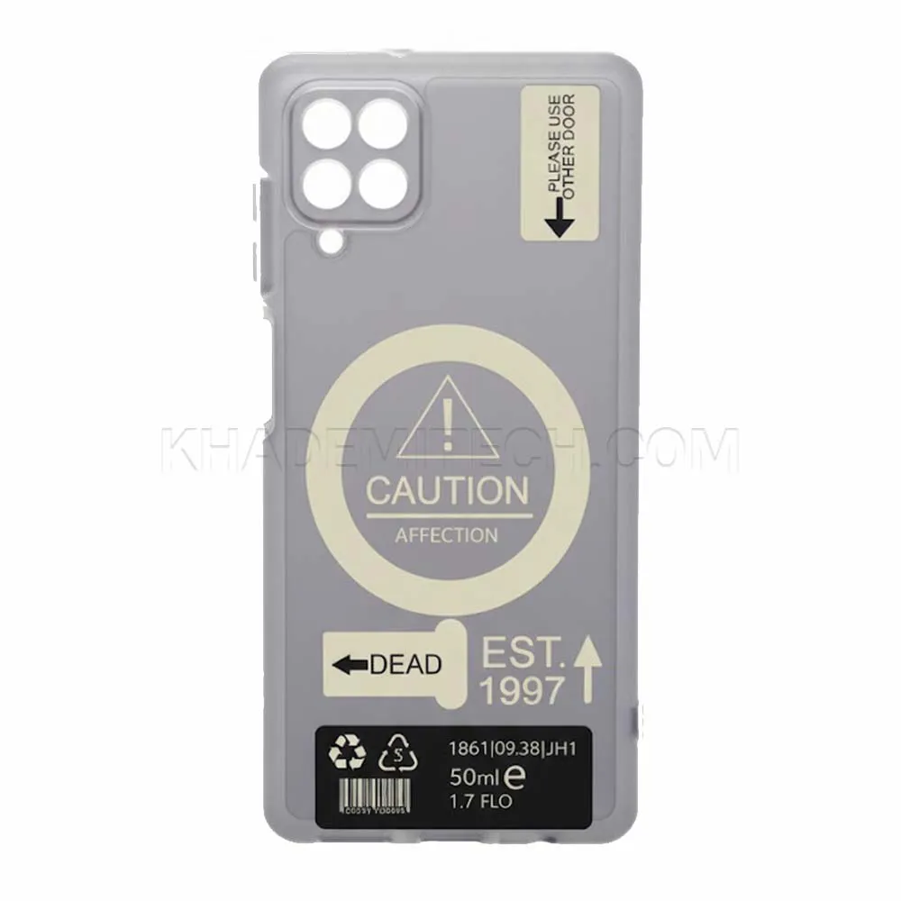 c90313f9c527d22e6d3e137b3eff3c3c45ac9daeb1a5d7f17081298218d59528.webp قاب سامسونگ مدل SAMSUNG CALM A12 طوسی مات