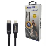 کابل تایپ سی هیمی مدل HIMI VQ-D136 Fusion Max USB-C to USB-C 1M