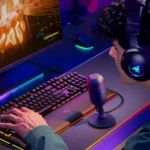 میکروفن رومیزی ریزر مدل RAZER SEIREN V3 CHROMA مشکی