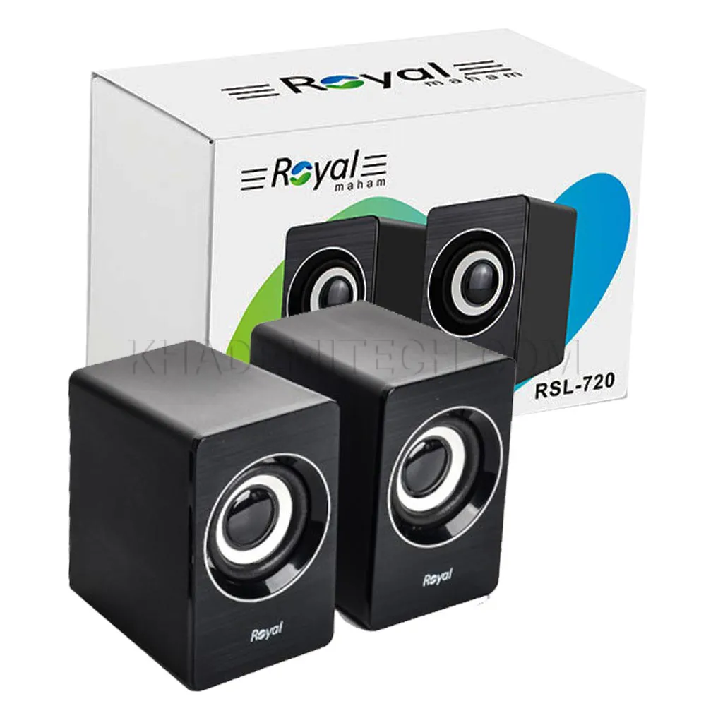 cc2fe99a6fe1c0b708445dbac8a8c72729aa1fbb0a902da9049017545902dfce.webp اسپیکر دوتکه لپ تاپ رویال مدل ROYAL RSL-720