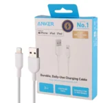 کابل لایتنیگ انکر مدل ANKER A8432H22 IPHONE سفید