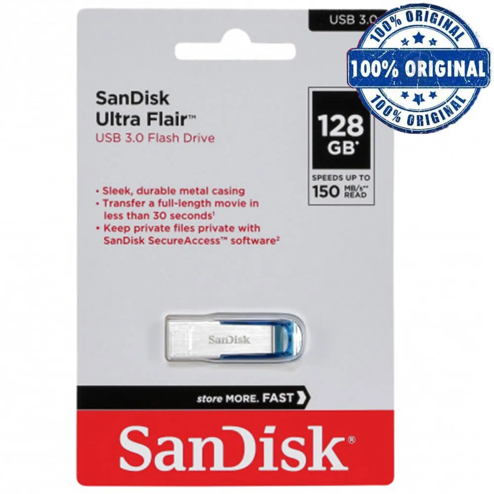 cc6413e36f45901957a351523b410fbe54cabbe8ed2e570f3cd33de44273a278.webp فلش سندیسک مدل SANDISK FLAIR USB3.0 128G آبی
