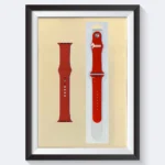 بند اپل واچ SILICON 42mm/44mm/45mm/49mm حنایی روشن