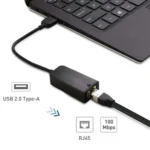 کارت شبکه برد دار دی نت مدل D-NET USB2 to LAN