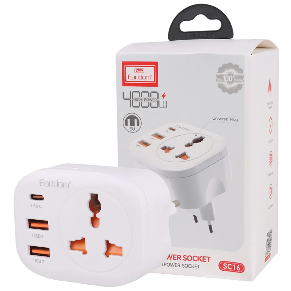 cf525f656aa35c4370c68047a3f17fc468a534ea1fcbb82aafef7bc3d0b3c3bf.webp شارژر دیواری و مبدل برق ارلدام مدل EARLDOM SC16