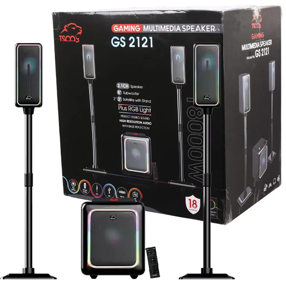 d06bf530ab929f78344bdaf6d3883002947a8c8eac3237642ec5248ddb9e9550.webp اسپیکر سه تکه گیمینگ تسکو مدل TSCO GS 2121