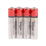 باطری نیم قلم ساده گیگاسل مدل GIGACELL شیرینگ 4 عددی