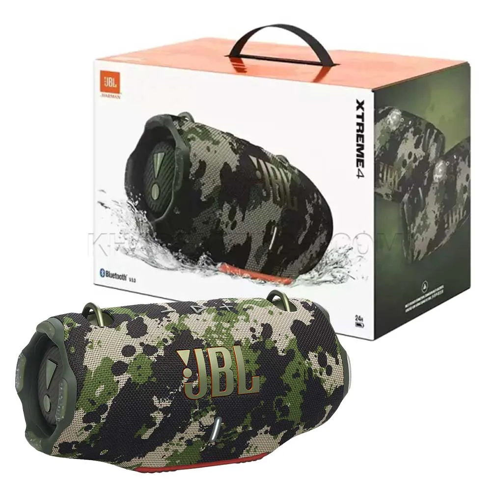 d1455357f5d61d831cde79f568660b8e7d8cfd97afc512a1f58a9a3e1cbc98f5.webp اسپیکر پرتابل جی بی ال مدل JBL Xtreme4 V5.3 سبز چریکی