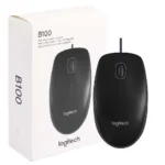 ماوس سیم دار لاجیتک مدل LOGITECH B100 مشکی