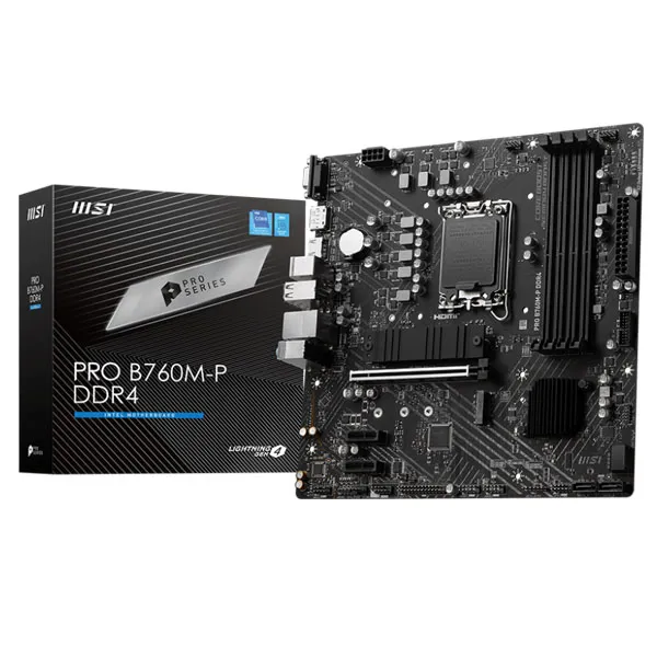d1f304eaee546210c4410e69cc47b6c9743197c94332198ebb35346b5e597821.webp مادربرد ام اس آی MSI PRO B760M-P WIFI DDR4 گارانتی آونگ