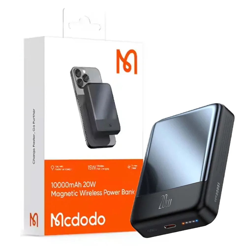 d1f56807a118484c114b2045a608e88fdfeca06b8ae207a6634e6ef3bf936fd4.webp پاوربانک مگ سیف مکدودو مدل Mcdodo MC-426 10000mAh مشکی