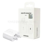 شارژر کلگی مدل Samsung PD 3Pin 45W سفید