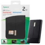هارد اکسترنال اپیسر مدل Apacer AC731 2TB مشکی