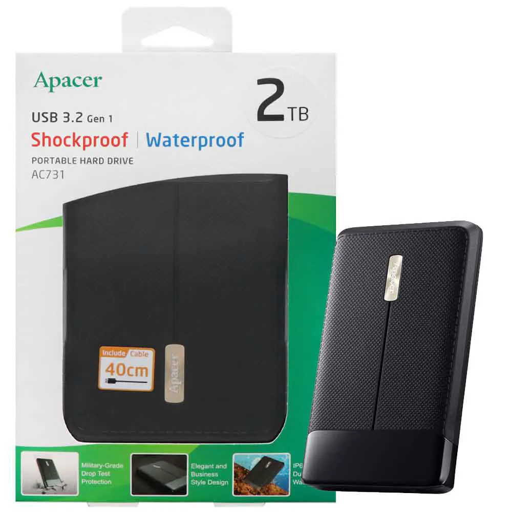 d2625b7928f43109a100e663fec170f941001eab64786cb76bb7d2f844a41ec9.webp هارد اکسترنال اپیسر مدل Apacer AC731 2TB مشکی