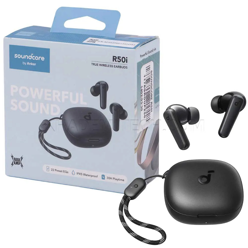 d426e9ae447cf56edb15cd032533093a94b93faf0a83f3e406d5740c532fd957.webp ایرپاد انکر مدل ANKER Soundcore R50i A3949H12 مشکی