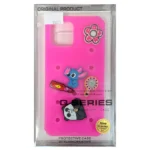 قاب اپل کراکس IPHONE 15 Pro Max Orginal سرخابی