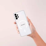 قاب سامسونگ مدل SAMSUNG A13 MAG SAFE سفید مات