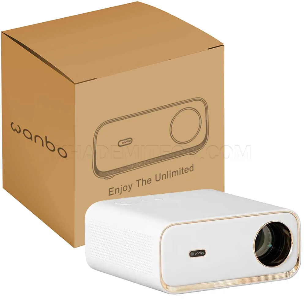 d5c4d02647f2b19ba256d493d4c987ef59d6b6fba3b831b953031d437dc3bf15.webp ویدئو پروژکتور وانبو مدل WANBO SKY X5 سفید