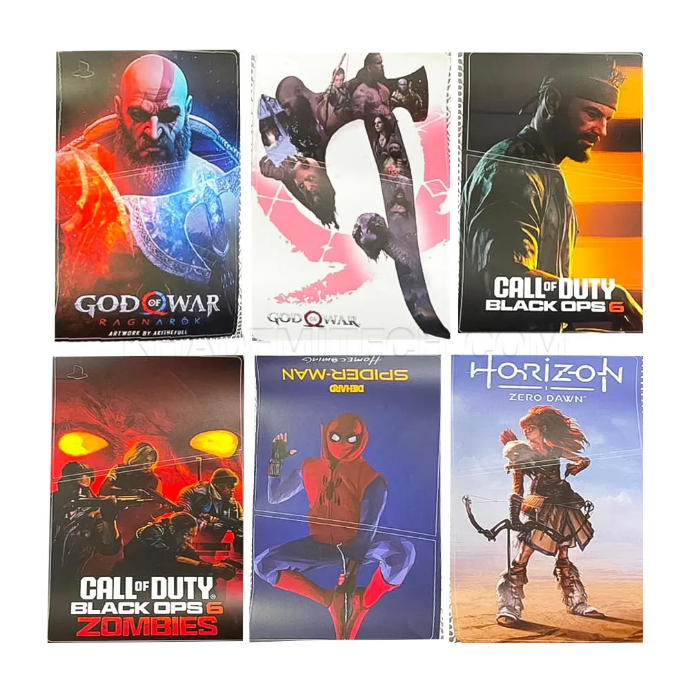 d5cfe5677ce8deca76295a30c50e0137fc367edf9d06a9db697e48802f733de2.webp پک ده جفتی برچسب اسکین کنسول 1 PS5 SLIM DIGITAL