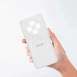 قاب ردمی مدل Xiaomi Redmi 14C MAG SAFE سفید مات